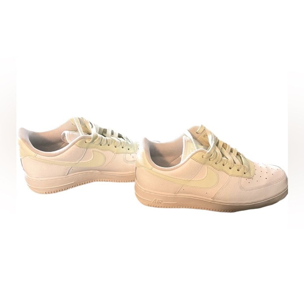 Nike Air Force 1 Low '07 White Lime Green 315115-166 Women's Size 8.5 Sneakers